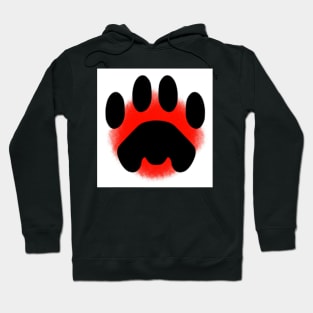 Lion Paw Print Hoodie